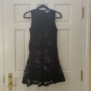 Black lace tight mini dress!!
